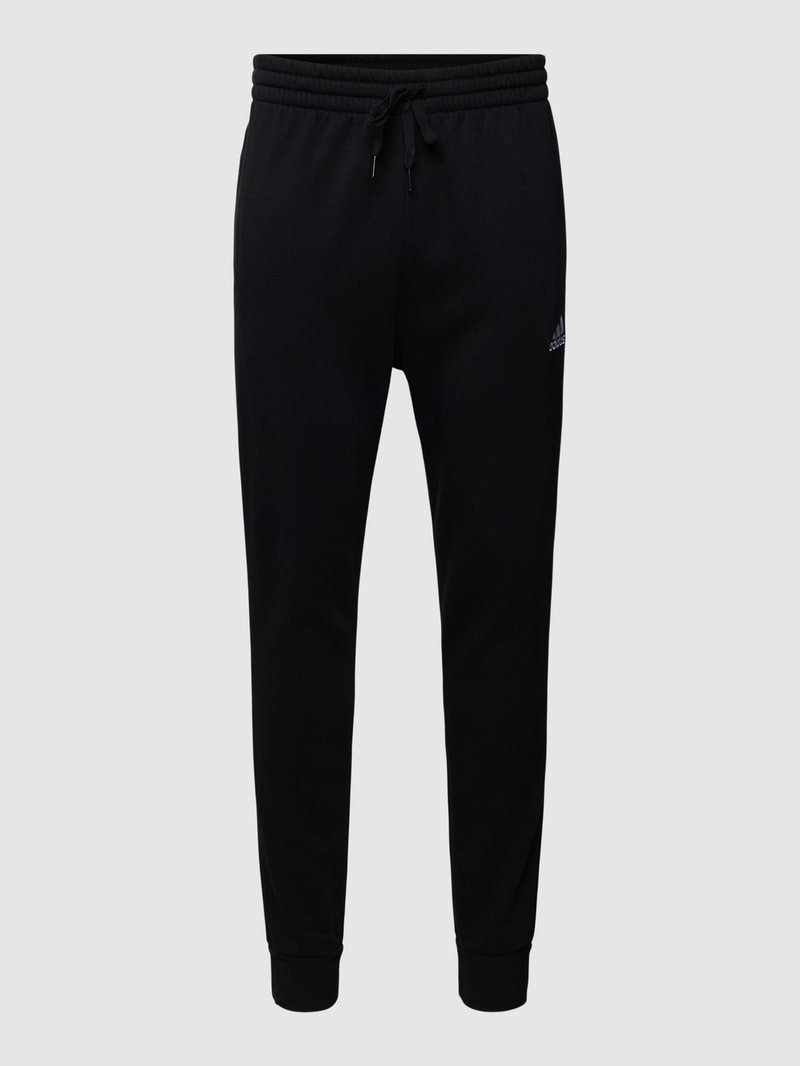 Sweatpants mit elastischem Bund Modell 'FEEL COZY' in schwarz