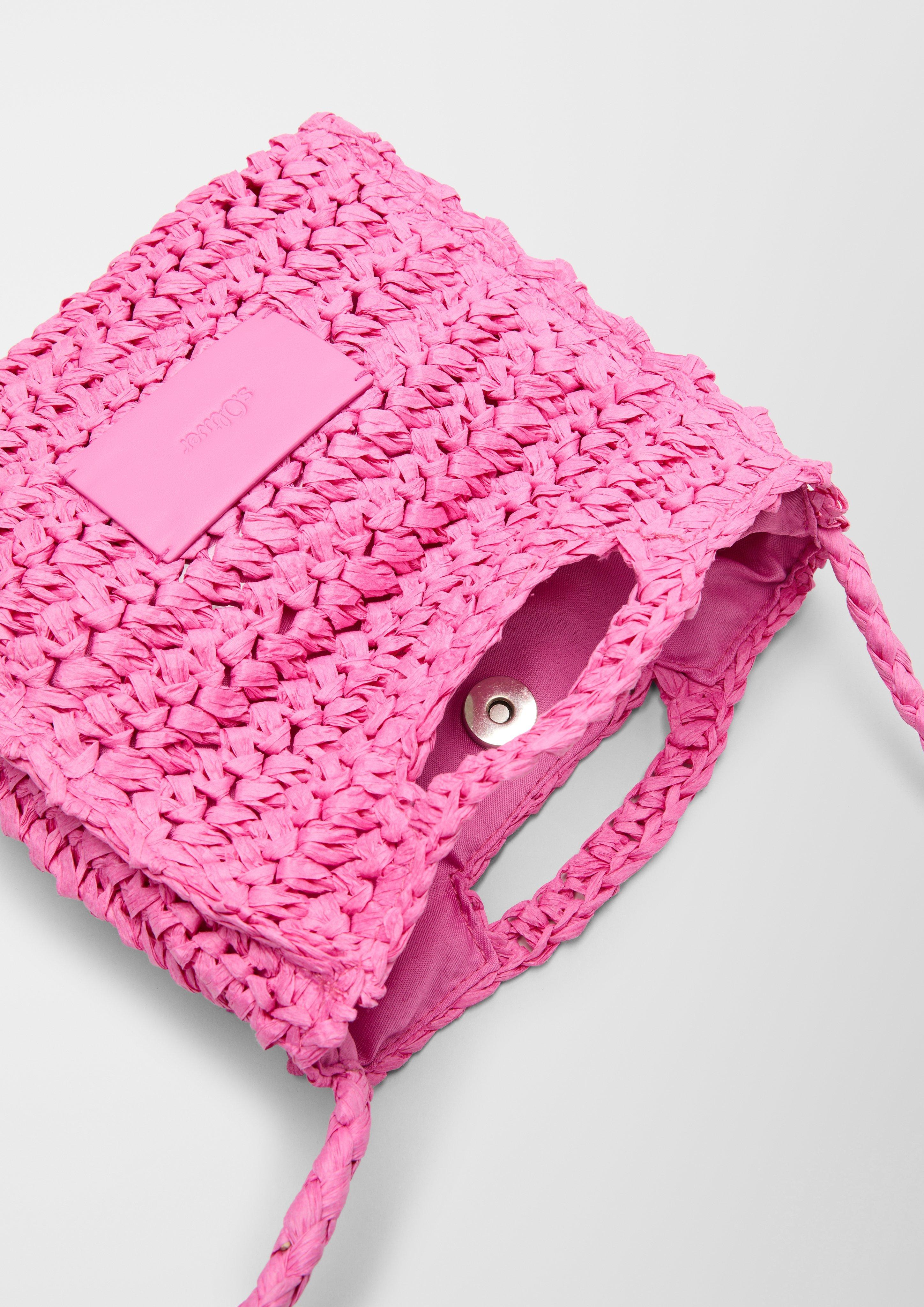 Kleine Tasche in Bast-Optik  2131796-4426
