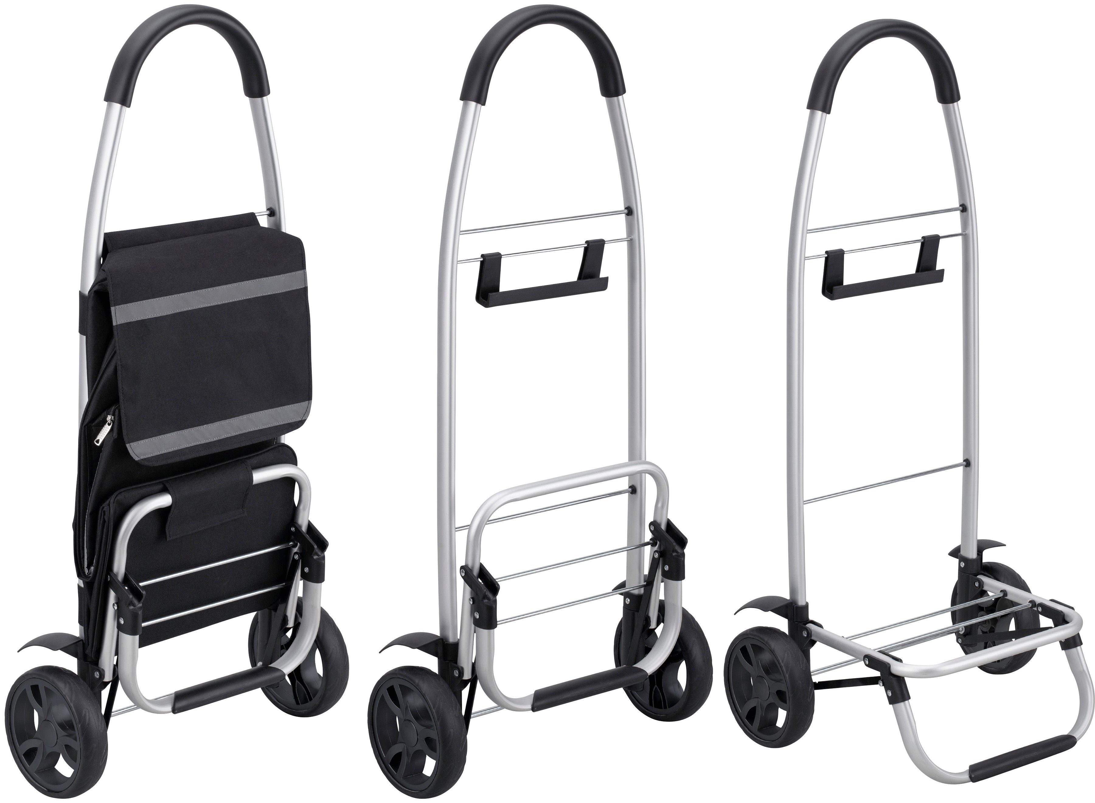 meister Einkaufstrolley 2 in 1, 59 l, mit Kühltasche