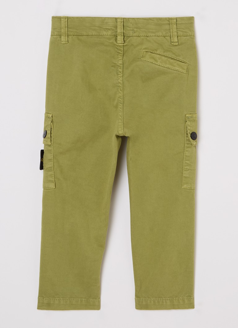 Pantaloni cargo Stone Island 30115 Slim Fit cu logo
