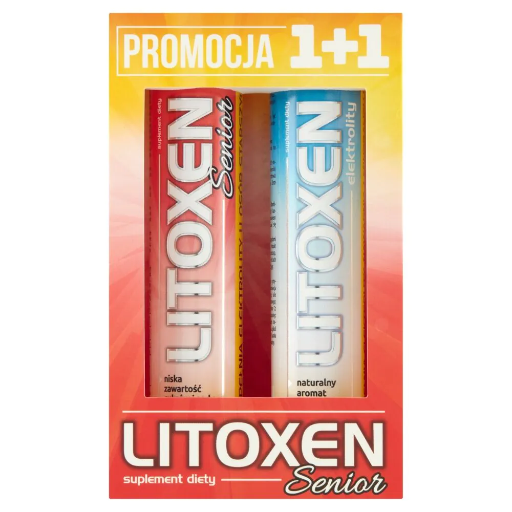 Litoxen Senior, set od 20 + 20 šumećih tableta