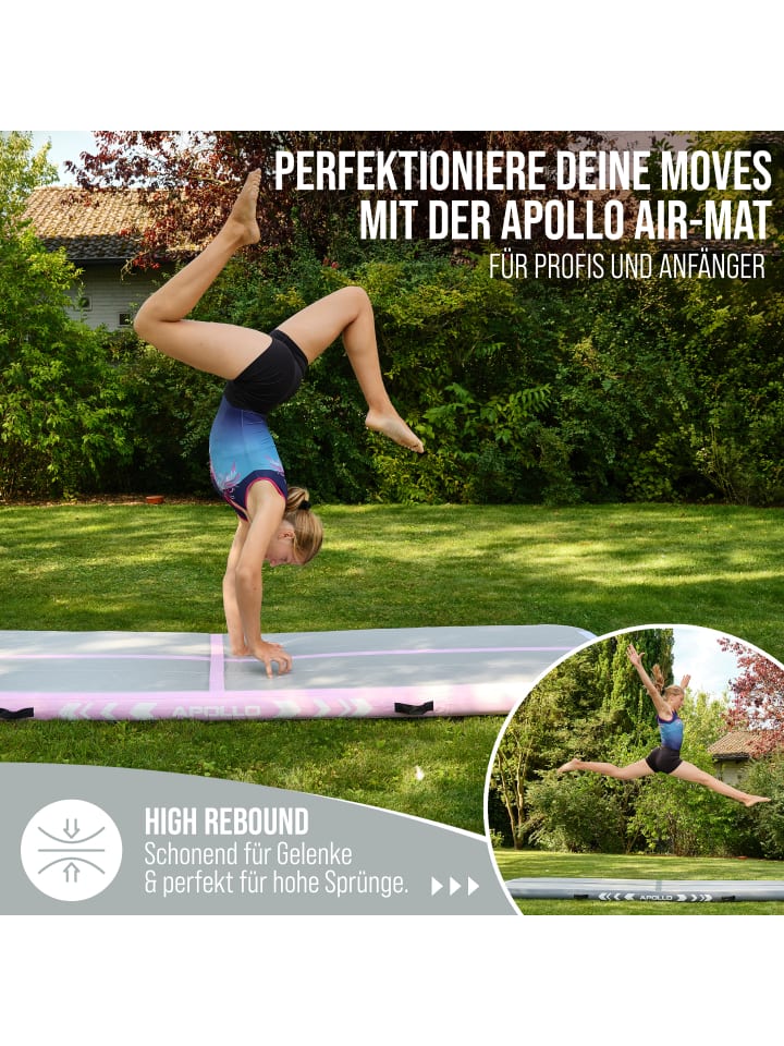 Apollo Airtrack Matte für Yoga, Pilates , Gymnastik 