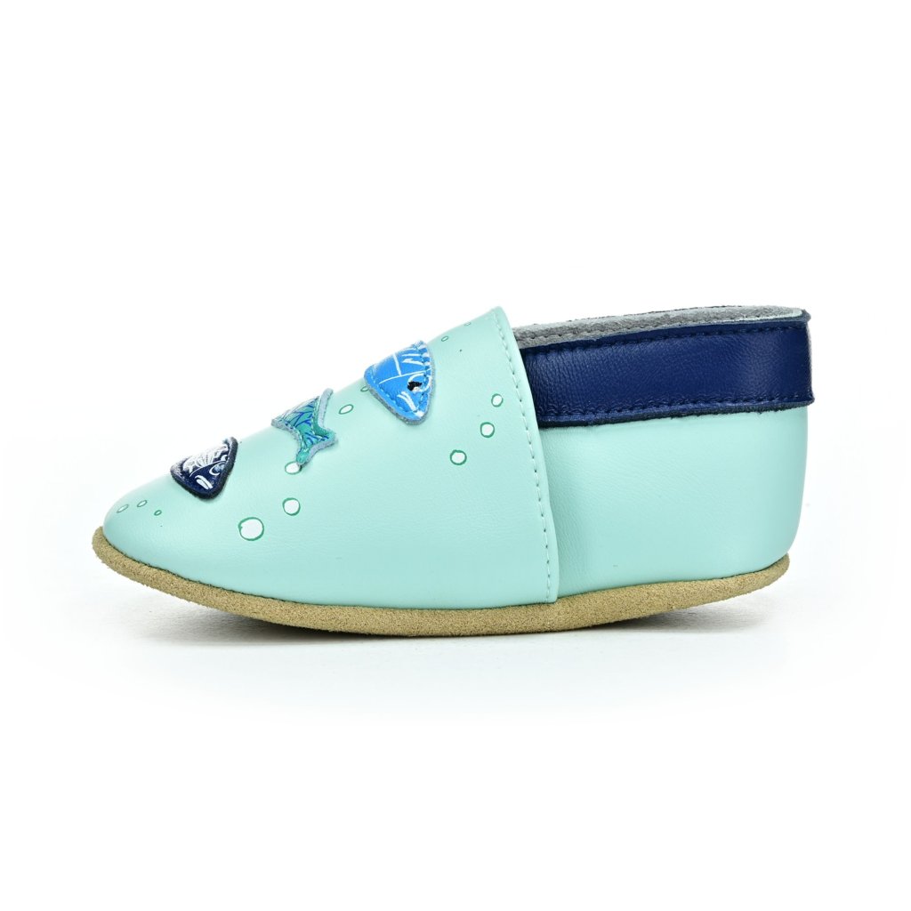 Lait et Miel Sardines Krabbelschuhe mit Sardinen