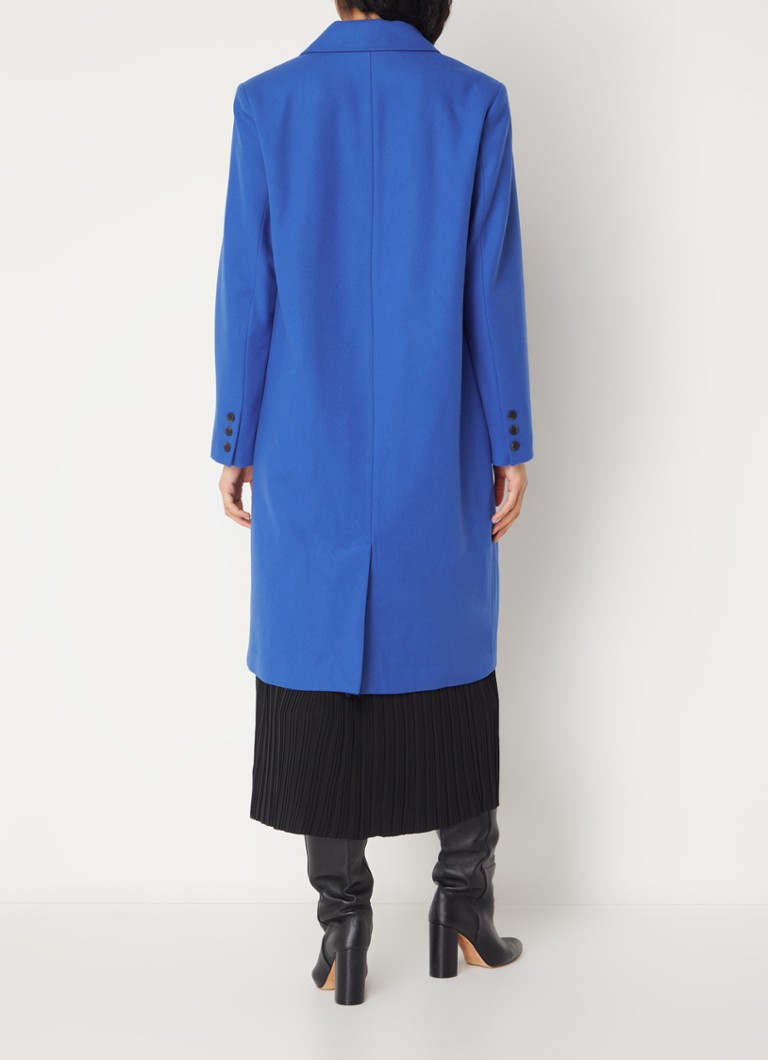 Selected Femme Alma mētelis no vilnas maisījuma ar sānu kabatām