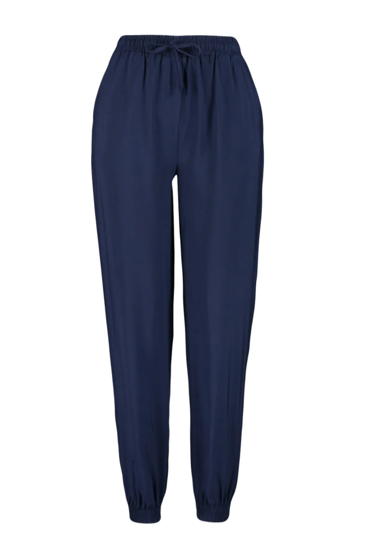 Trendyol Collection  Marineblaue Jogger-Webhose TWOSS20PL0129