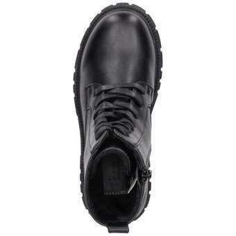 Puccetti Schnür Boots in schwarz