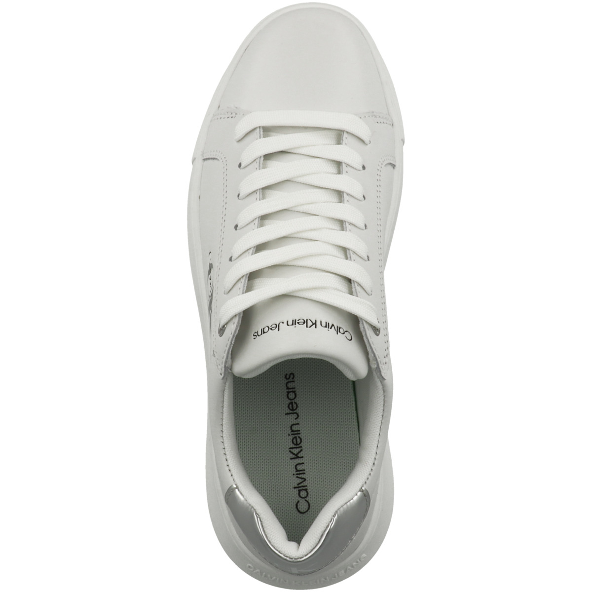 Calvin Klein Chunky Cupsole Laceup Mono Sneaker low weiss