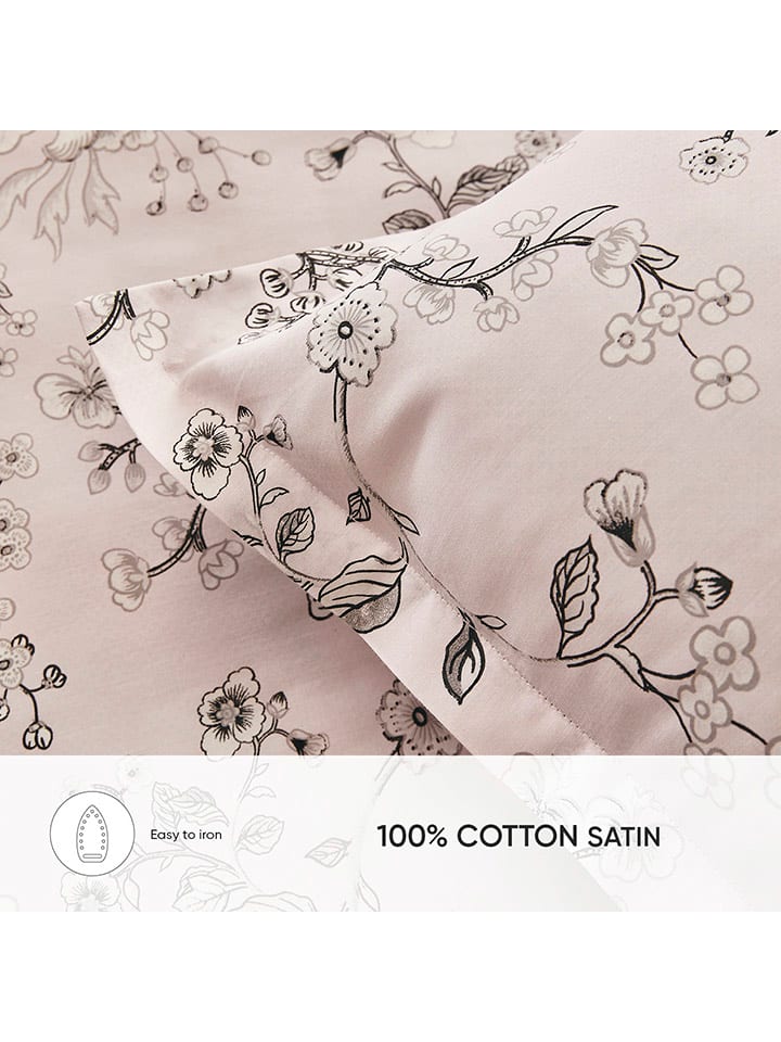 Cacharel textiles Satin-Bettwäsche-Set 