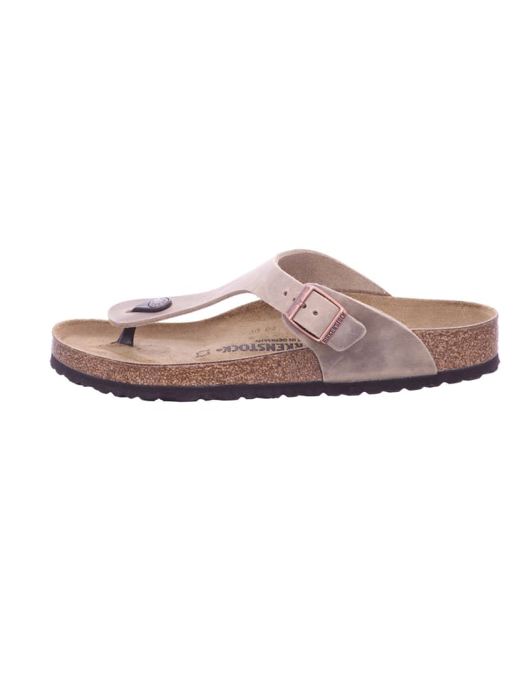 Birkenstock Pantolette in beige günstig kaufen