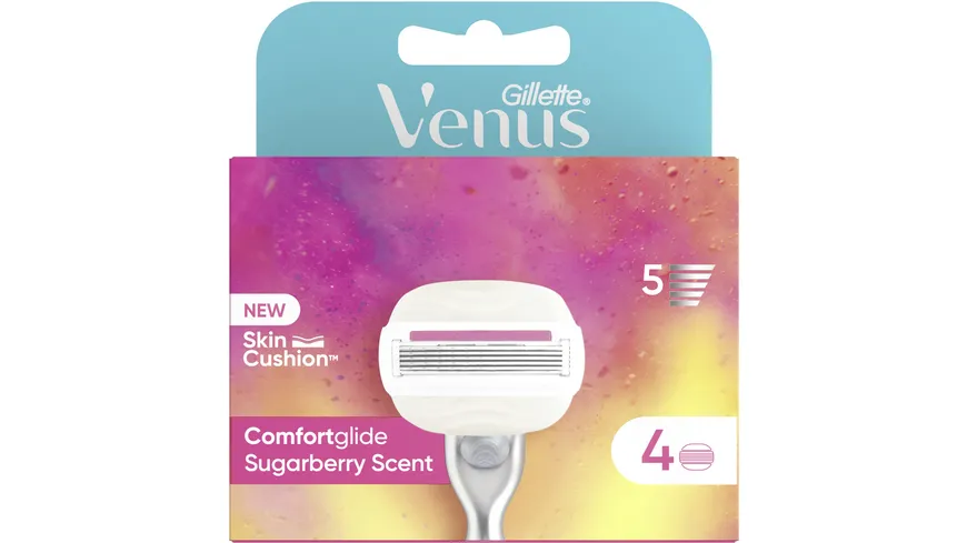 Gillette Venus Klingen Comfortglide Sugarberry Scent