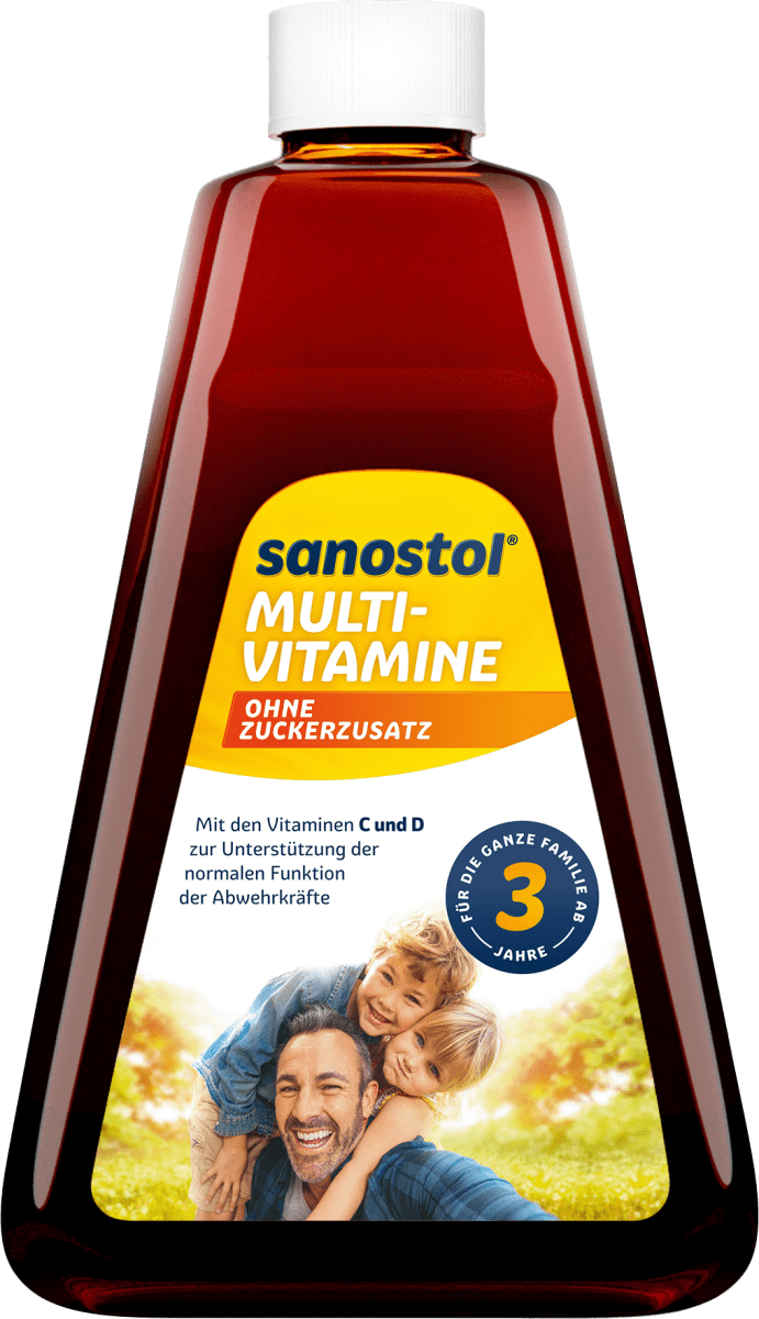 Multi-Vitamine ohne Zuckerzusatz, 230 ml