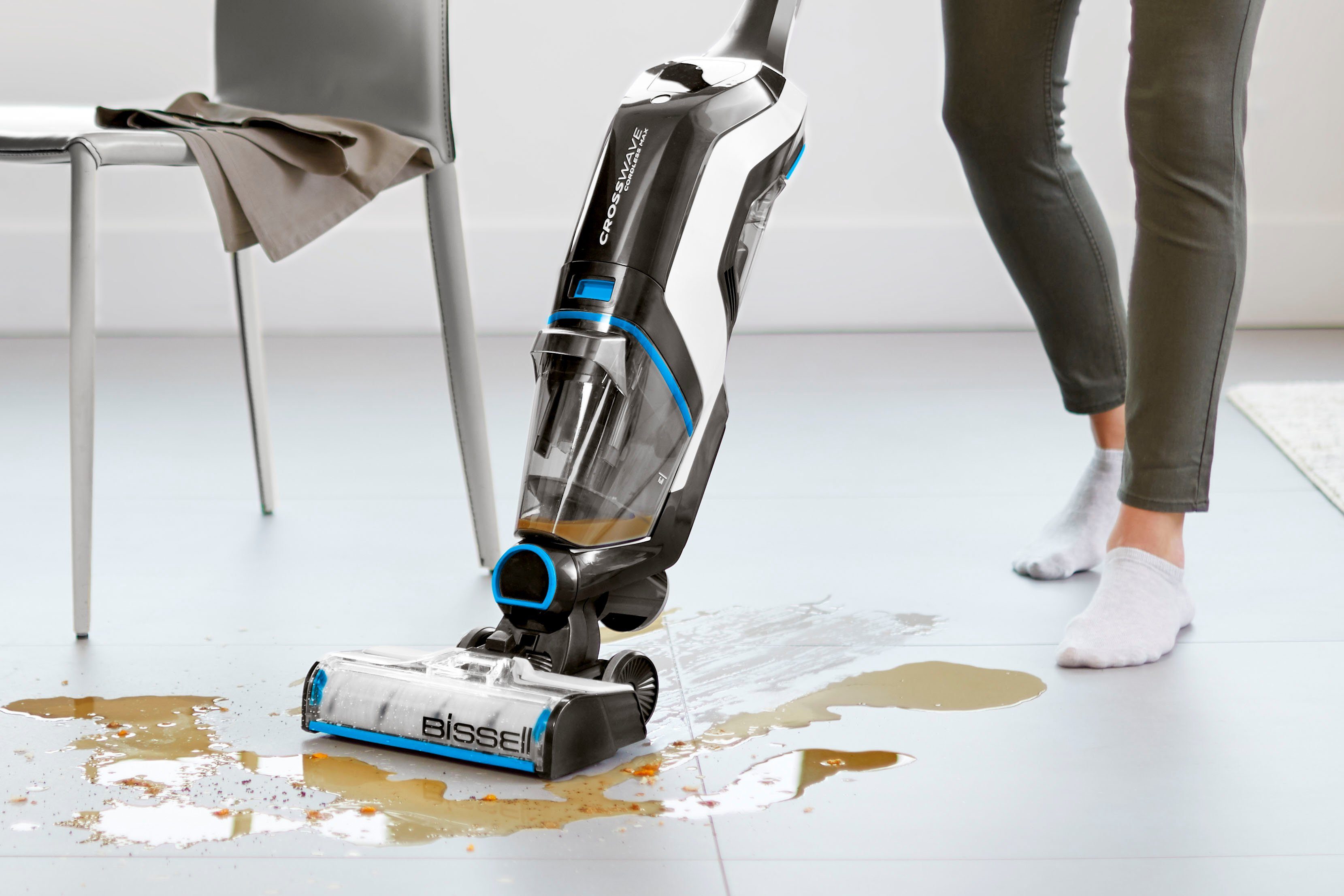 Bissell Nass-Trocken-Sauger BISSELL CrossWave Cordless MAX 2767N, 200 W, beutellos