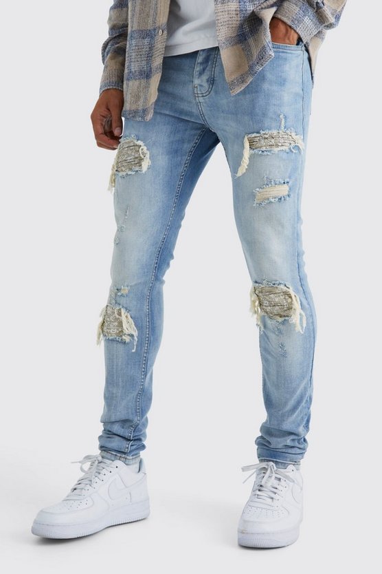 Skinny Bikerjeans
