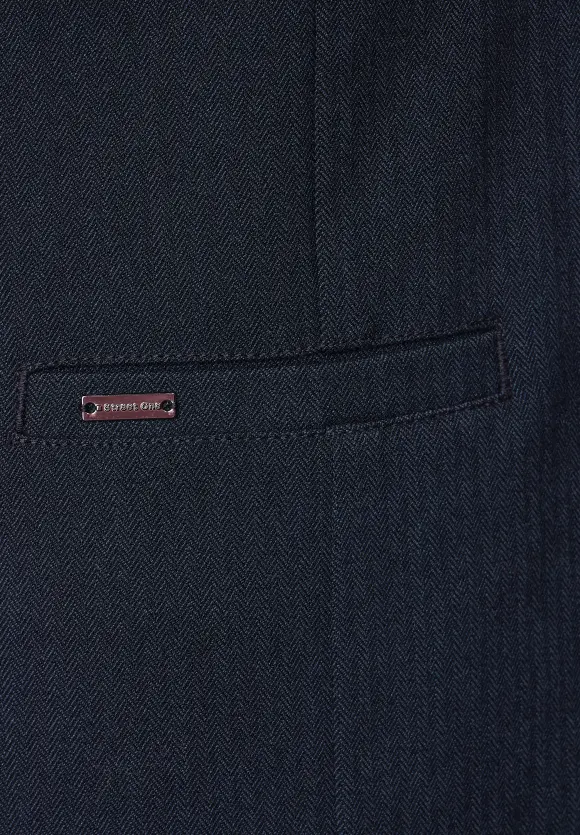 Street One Blazer mit Fischgrät Muster