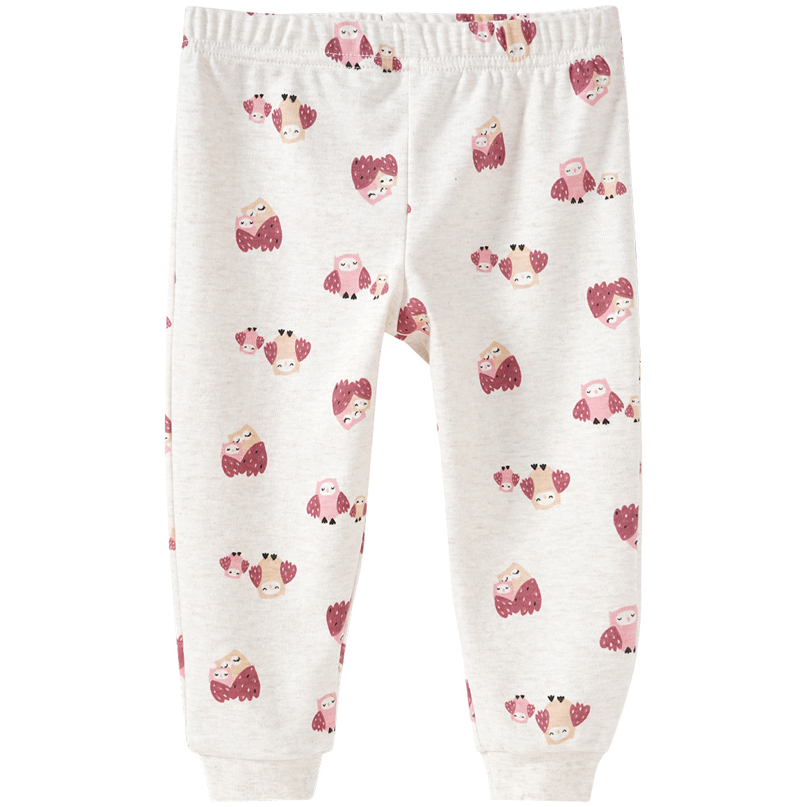 Baby Nicki-Schlafanzug mit Eulen-Motiv