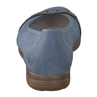 Rieker Ballerina in blau