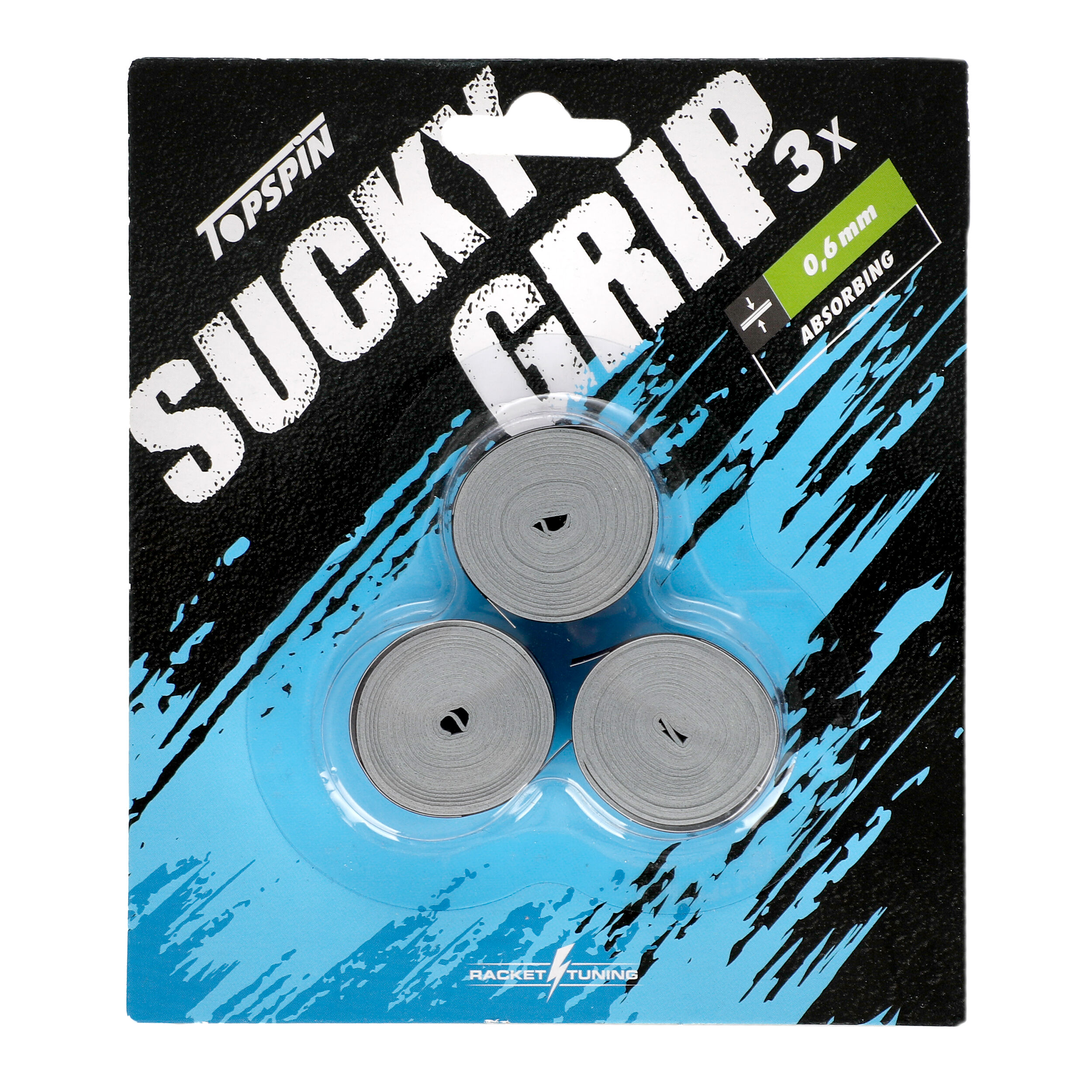 Sucky Grip 3er Pack - Grau
