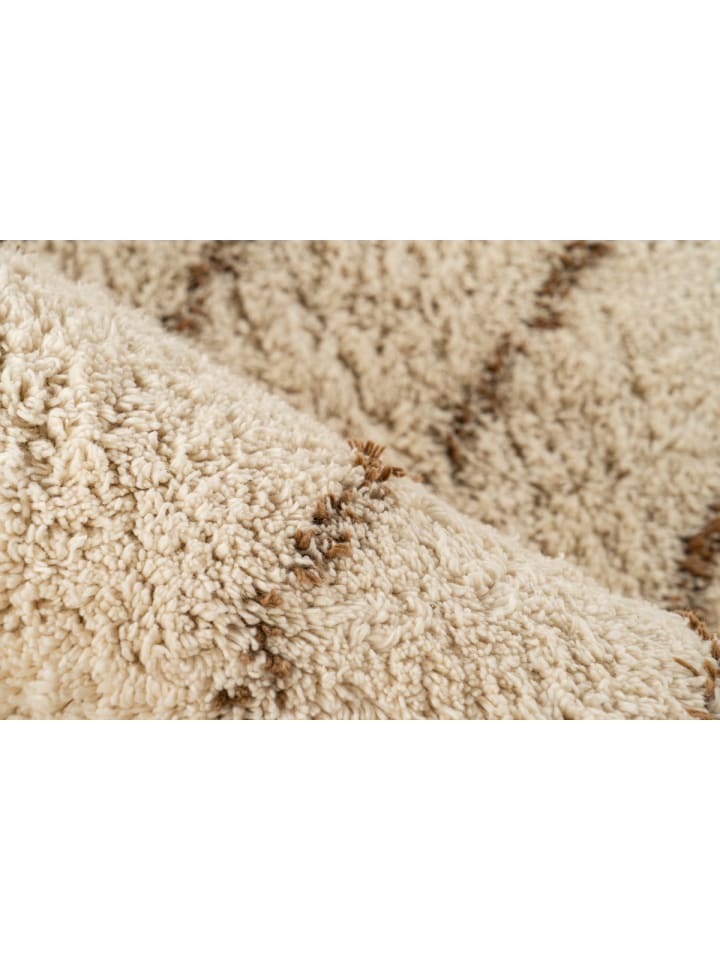 Kayoom Teppich Kessiah in Creme / Braun günstig kaufen