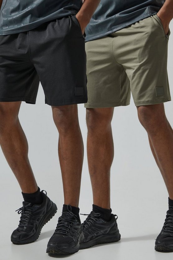 2er-Pack Man Active Performance Shorts