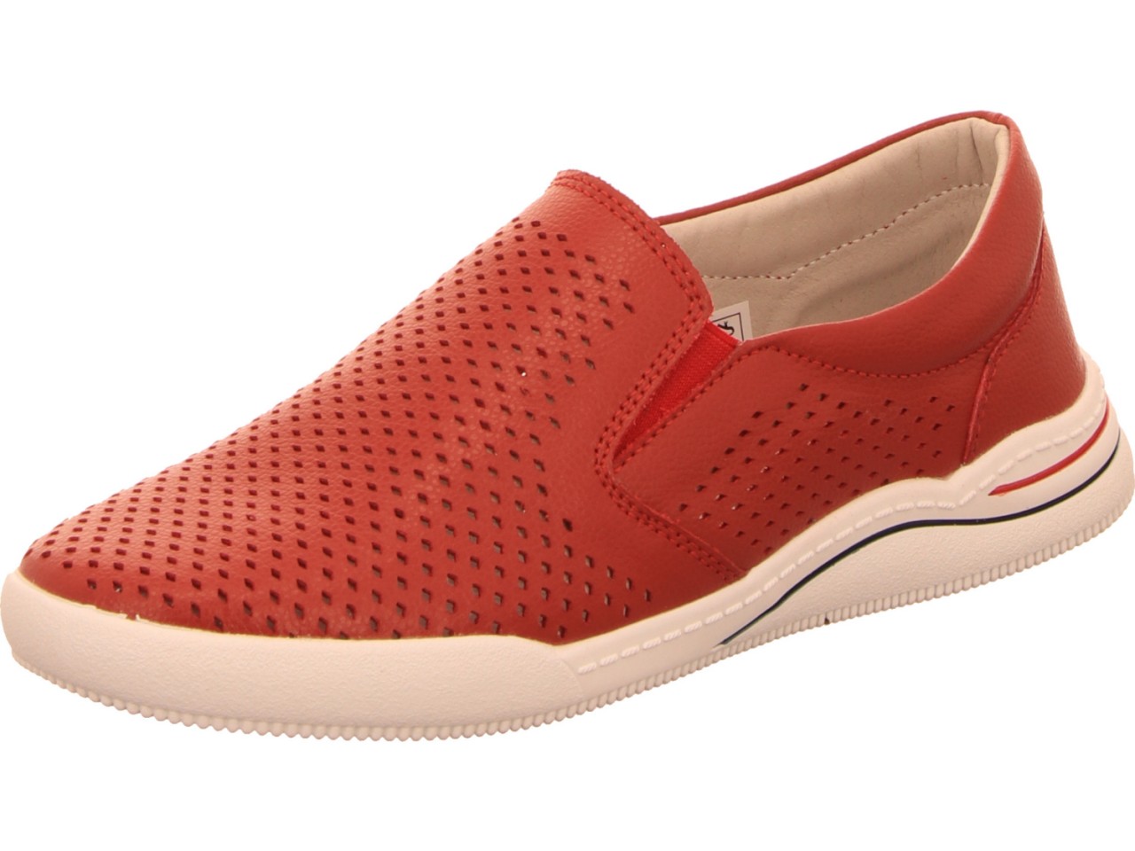 DIVERSE Sportliche Slipper rot