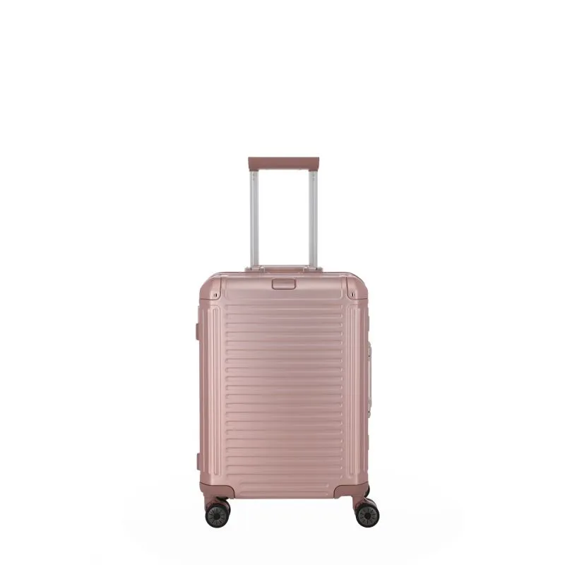 Travelite NEXT Trolley S mit 4 Rollen (55 cm) - Rosé