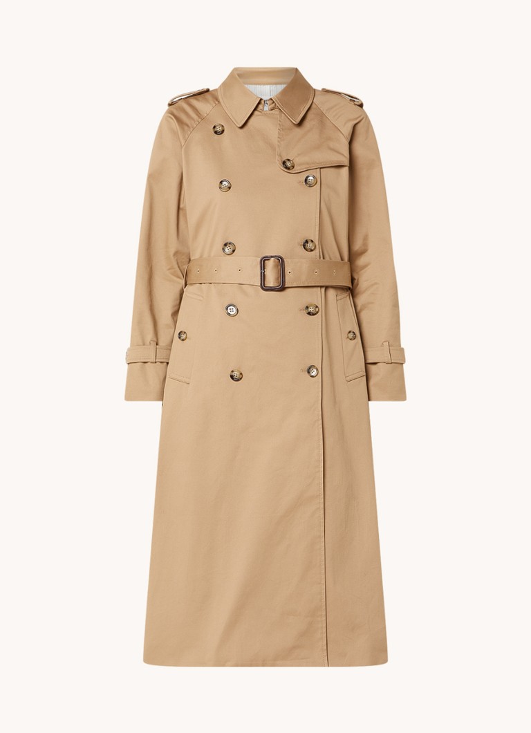 Trench cu două rânduri de nasturi și curea de la Gerard Darel Serge
