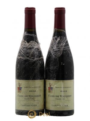 Clos de Vougeot Grand Cru Castagnier (Domaine)  2012 - Lot de 2 Bouteilles