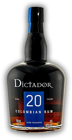 Dictador Solera 20 Jahre Distillery Icon Reserve Dictador Solera 20 Jahre Distillery Icon Reserve Sehr sanft und rund mit extremer Komplexität und großem Abgang. Alter 20 J. - 0,7	 Liter - Vol 40%