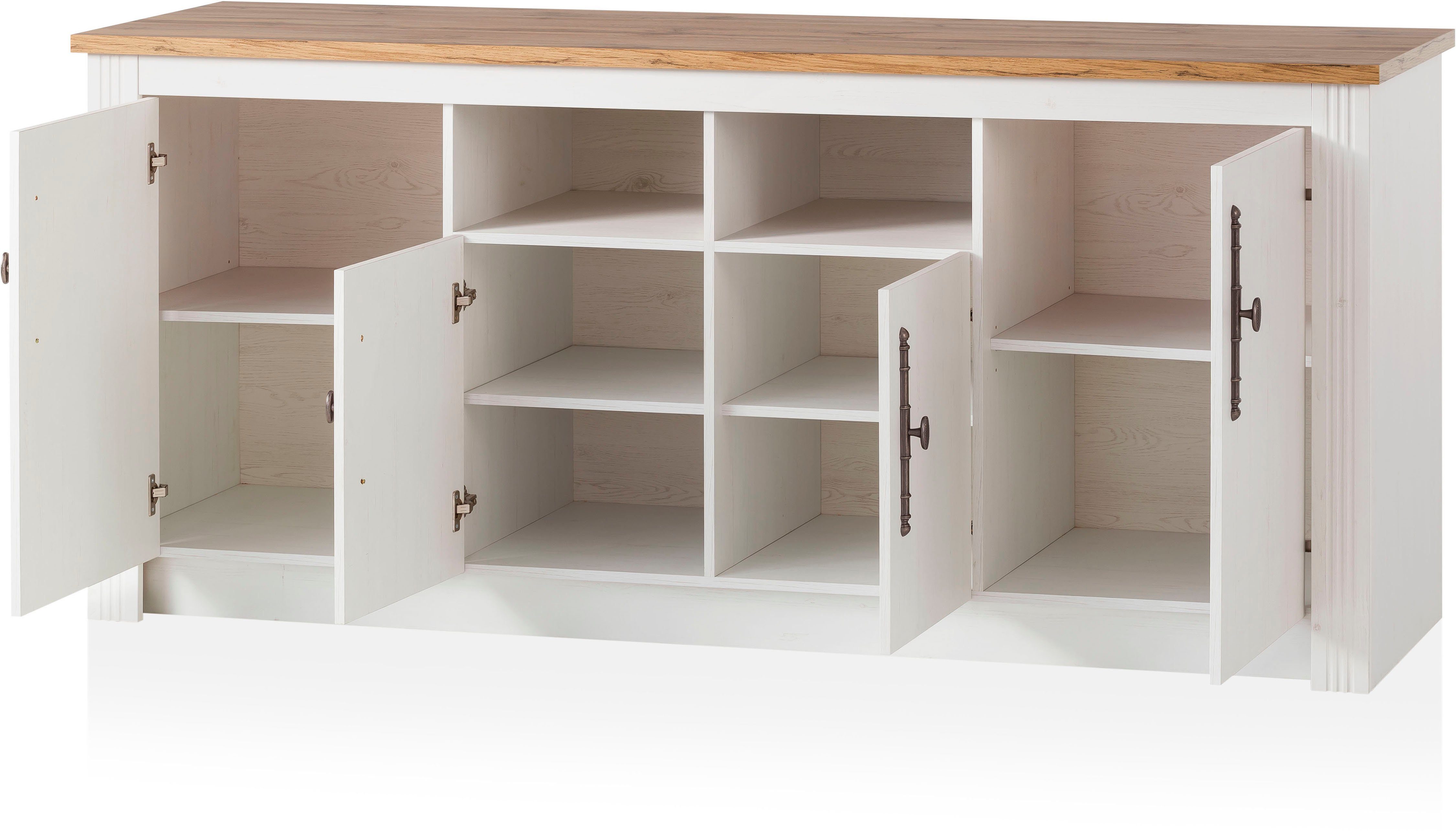 Home affaire Küche Westminster, Breite 204 cm, ohne E-Geräte