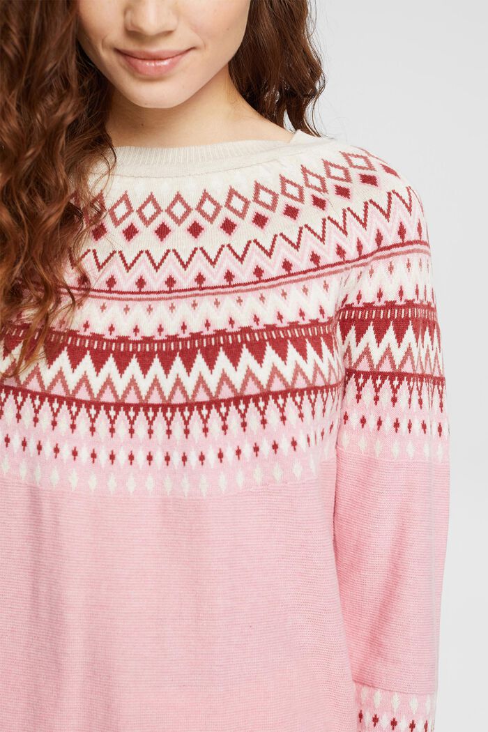 Pullover aus Jacquardstrick
