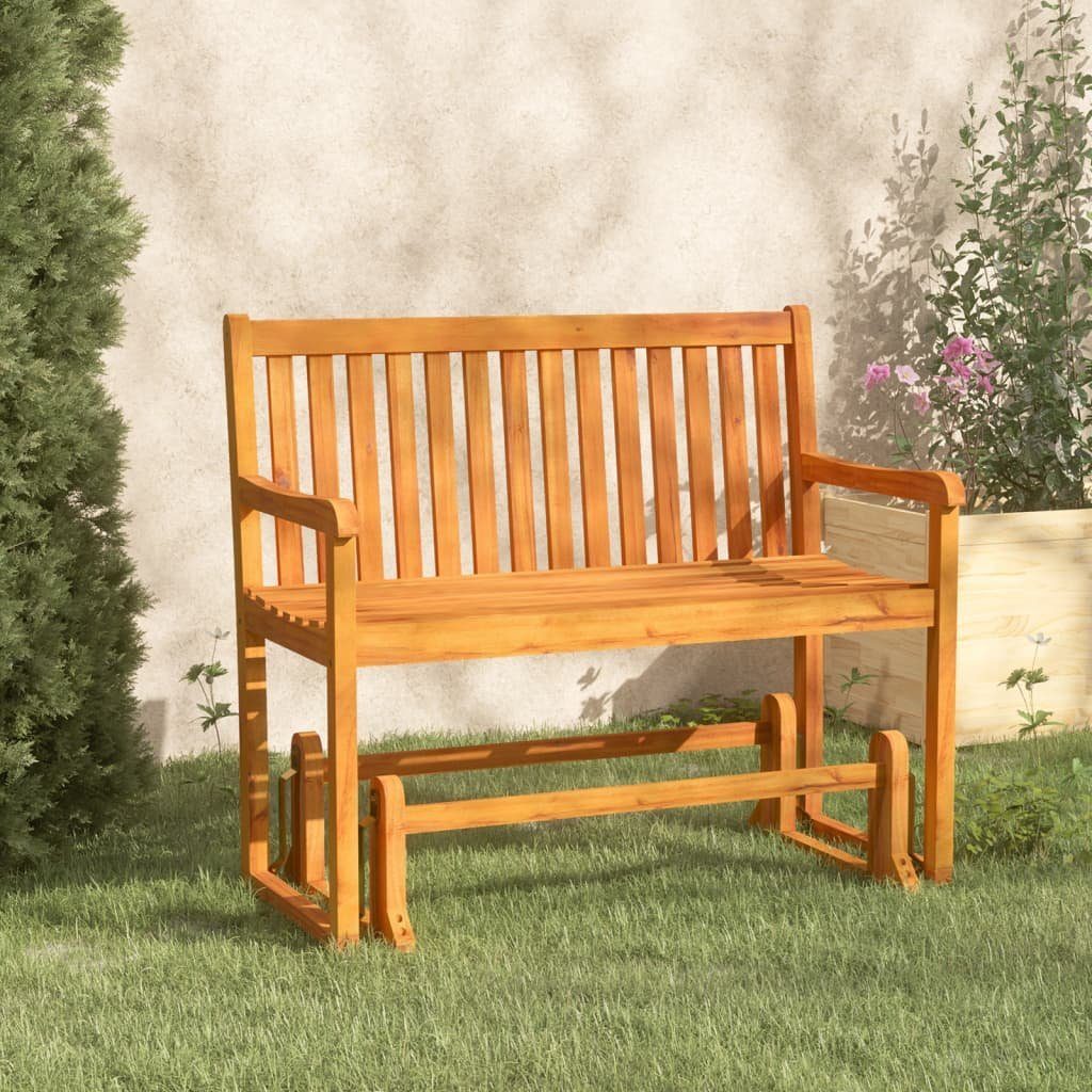 vidaXL Gartenbank Garten-Schaukelbank 110 cm Massivholz Akazie (1-St)