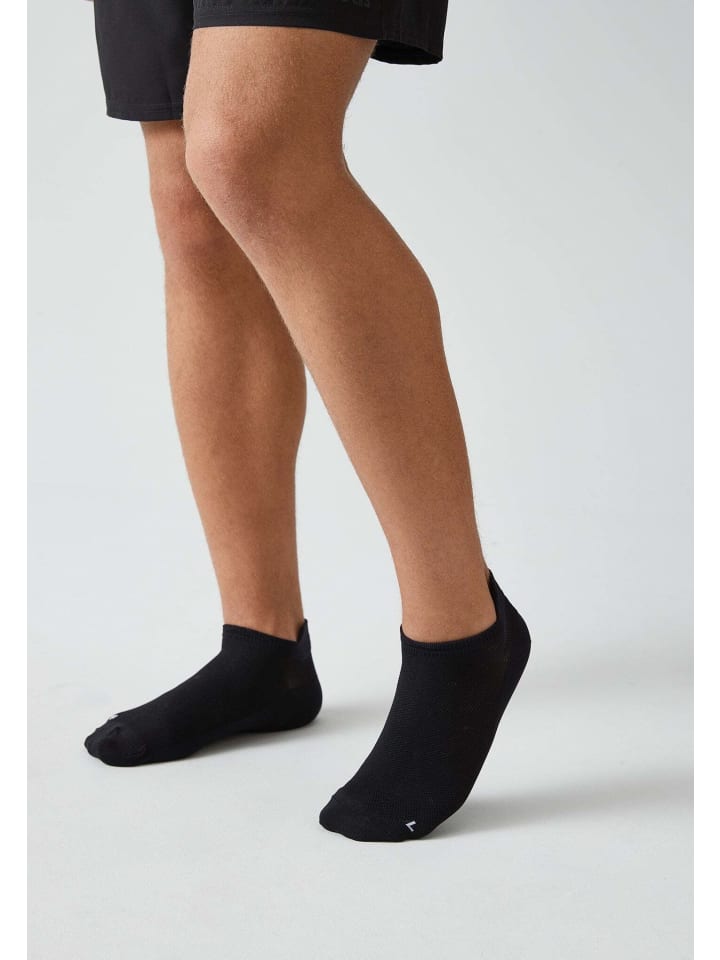 SNOCKS Laufsocken 4 Paar in Schwarz günstig kaufen