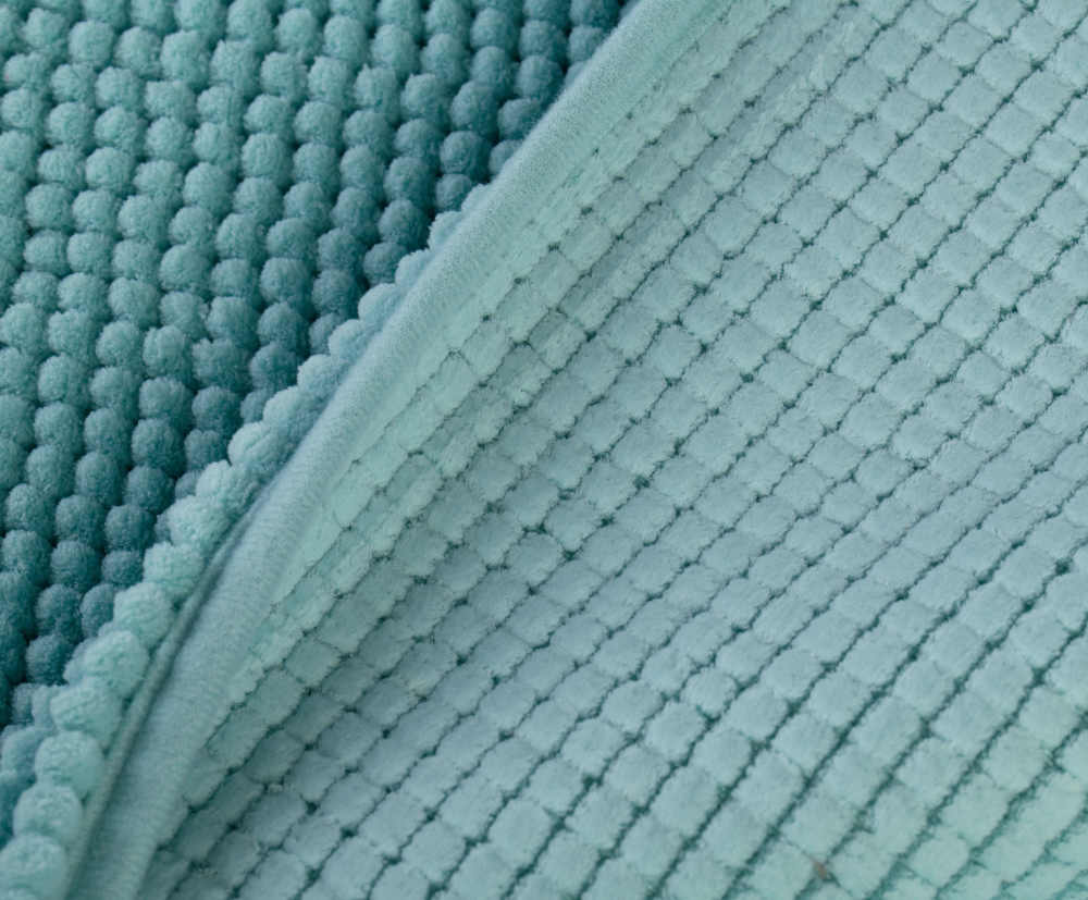 Duschvorlage Chenille mint