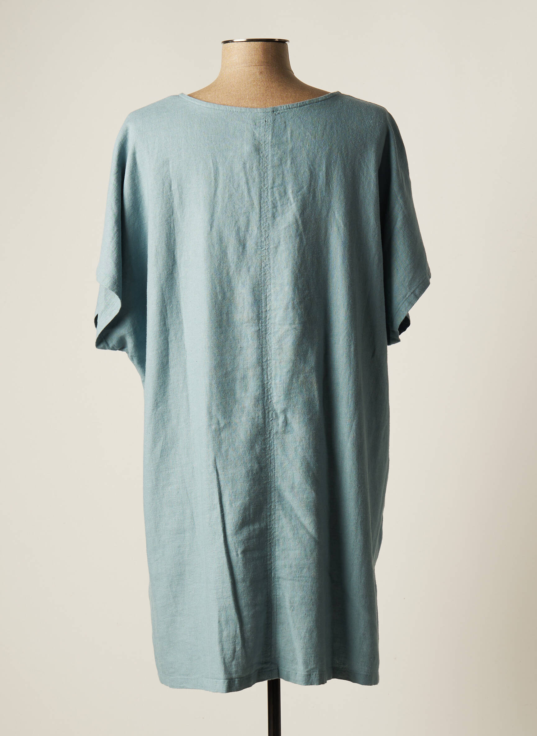 Ciso Tuniquemanchecourte Femme couleur bleu