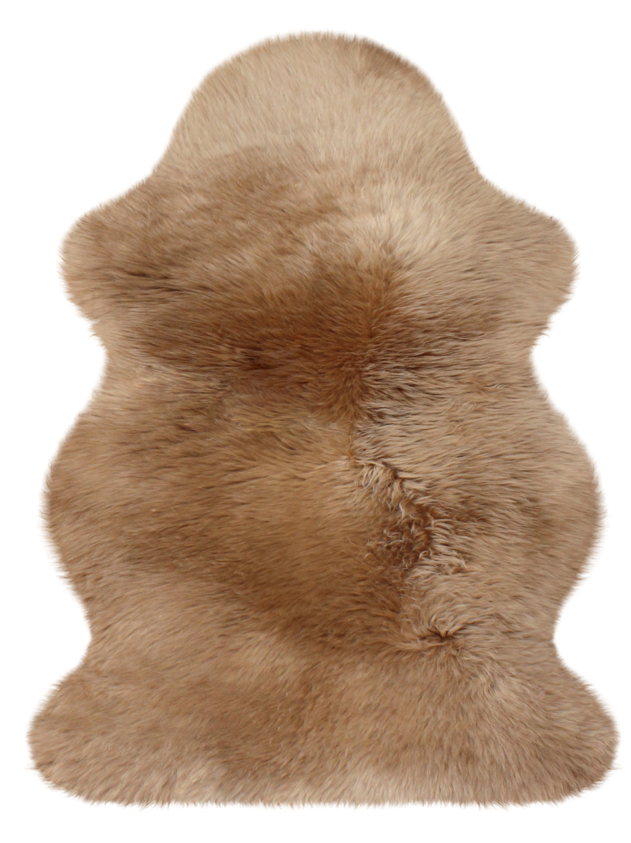 Australisches Lammfell Camel 68 x 100 cm