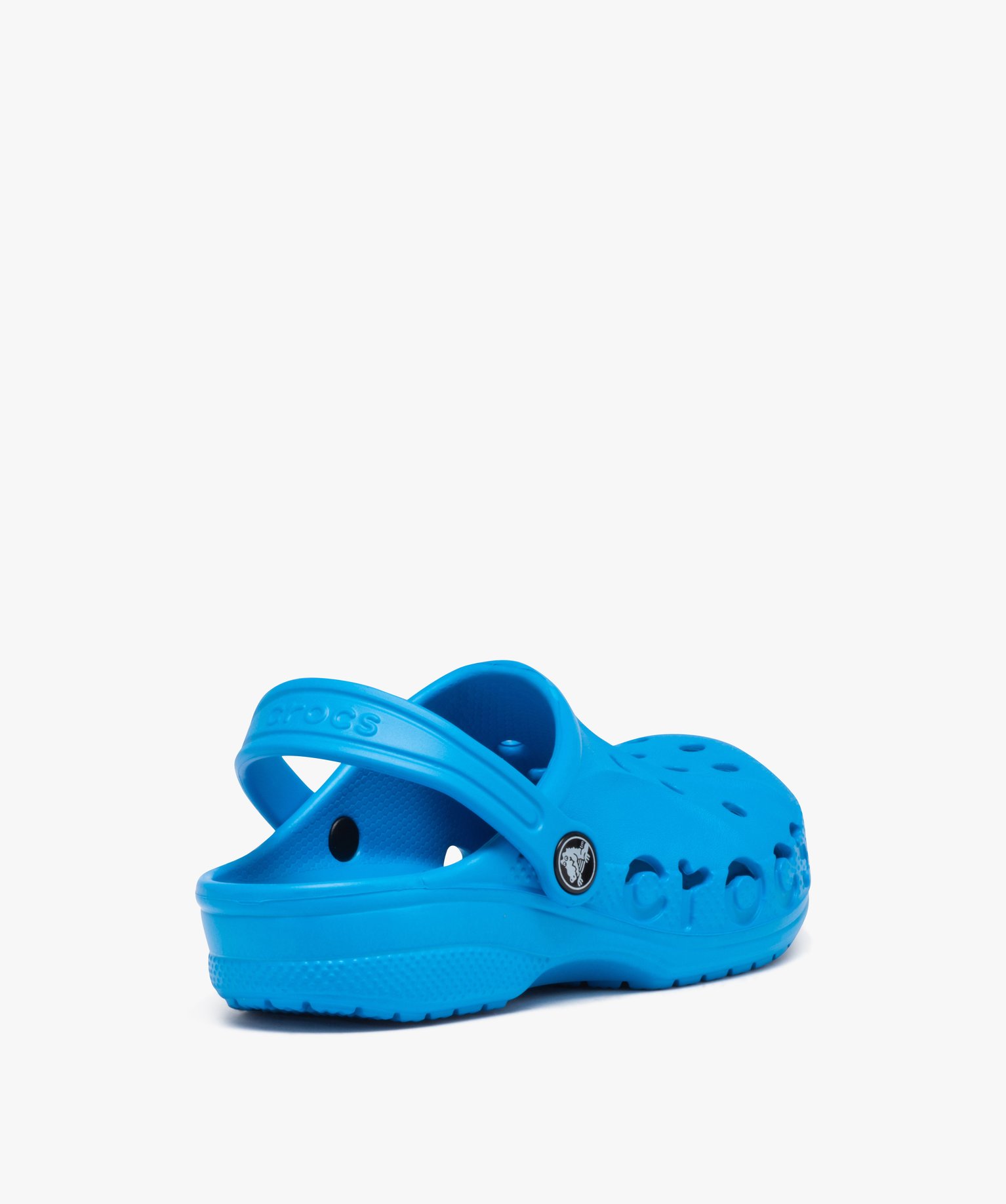 Sabots souples Garçon unis avec perforations - Crocs bleu | GEMO