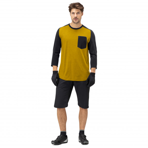 Norrøna - Skibotn Wool 3/4 T-Shirt - Radtrikot