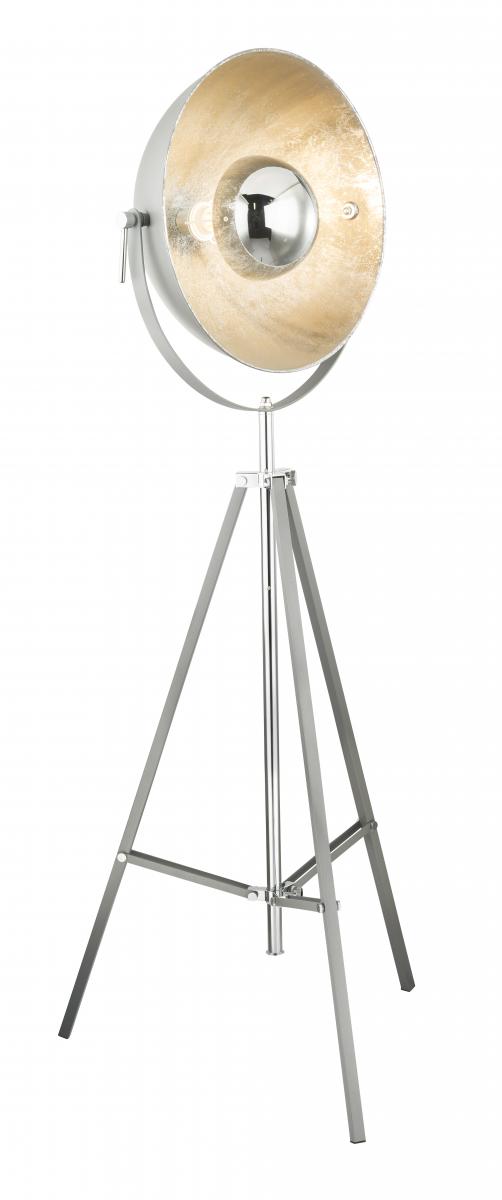 Globo Lighting - XIRENA - Stehleuchte Metall grau, 1x E27