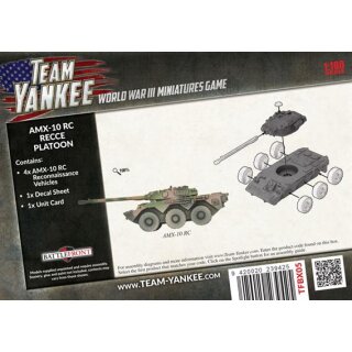 French AMX-10 RC Recce Platoon