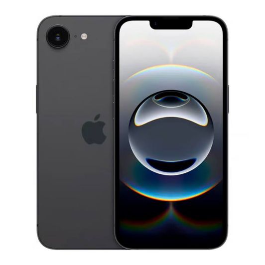 Apple iPhone 16E 128GB Zwart - Refurbished grade Uitstekende staat