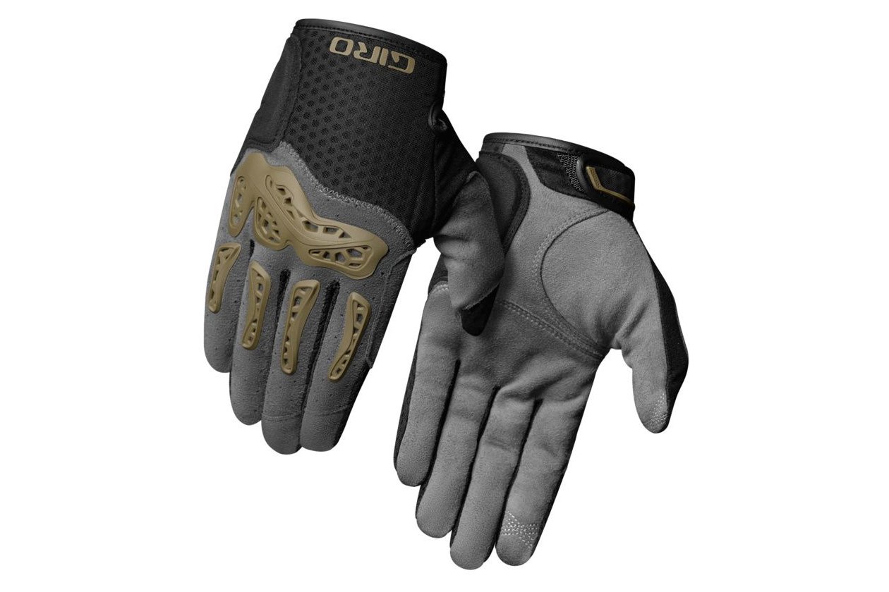 Giro Gnar Langfinger Handschuhe - dark shadow/trail green - 2023