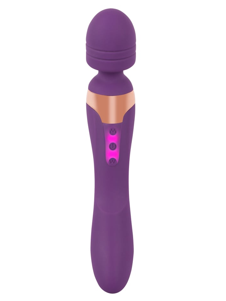 Javida Massagestab Double Massager in lila günstig kaufen 21,5 cm