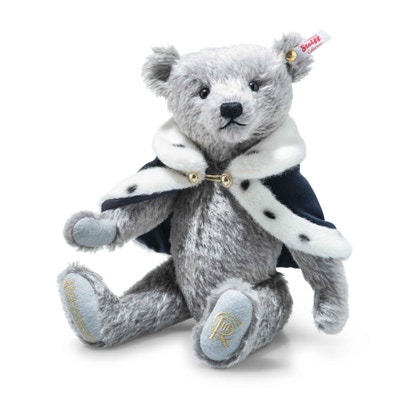 King Charles III Long to Reign Over Us, 31 cm, hellgrau