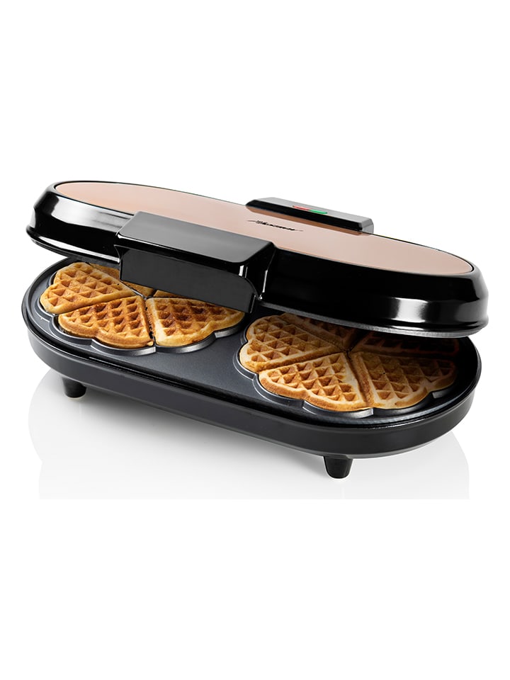 bESTRON Doppel-Waffeleisen 
