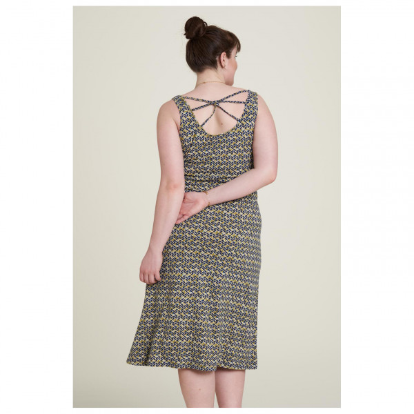 Tranquillo - Women's Jersey-Kleid mit Rückenschnürung - Kleid