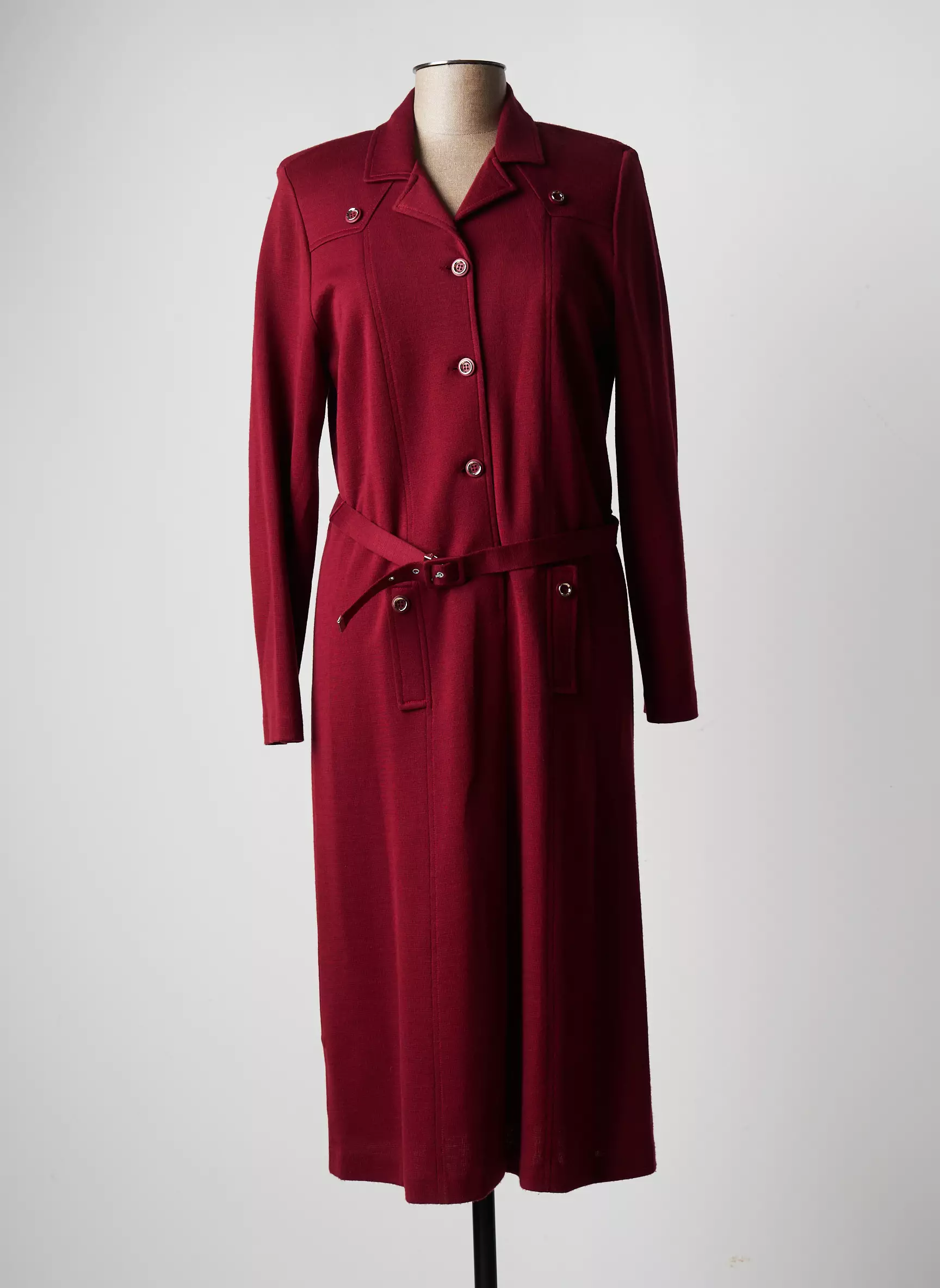 Jumfil Robes Longues Femme couleur rouge