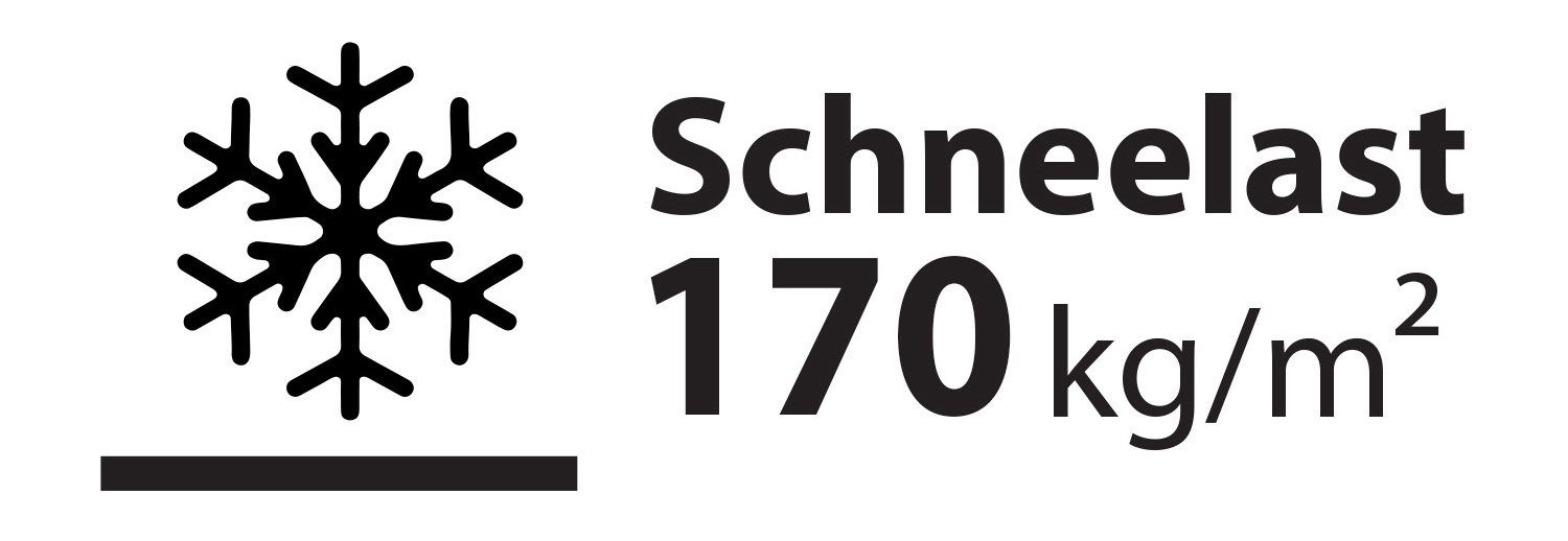 Palram - Canopia Terrassendach Olympia 3x3, BxT: 307x295 cm, Bedachung Doppelstegplatten, BxT: 307x295 cm