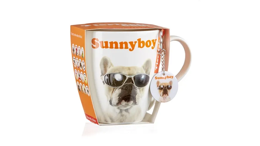 Ritzenhoff & Breker Kaffeebecher mit Schlüsselanhänger Sonnenbrille