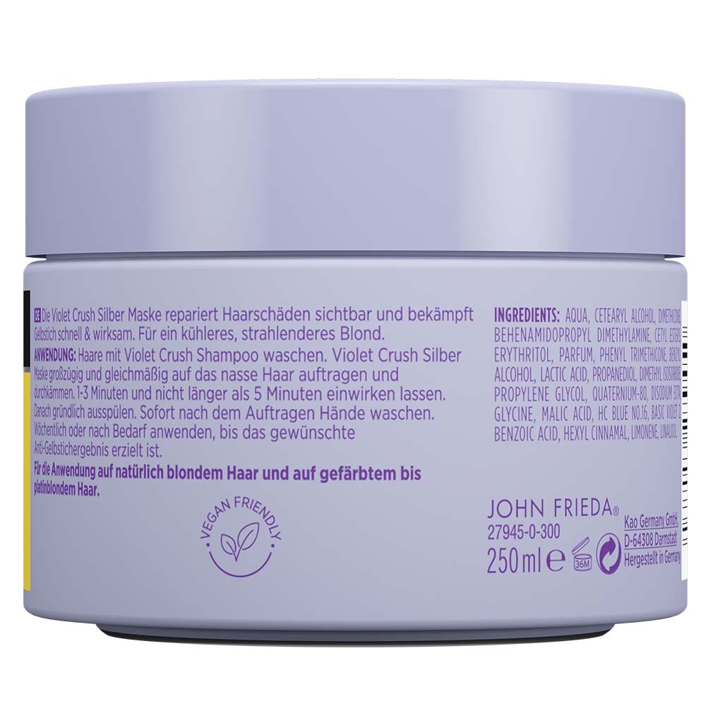 John Frieda Violet Crush Silber Maske 250 ml