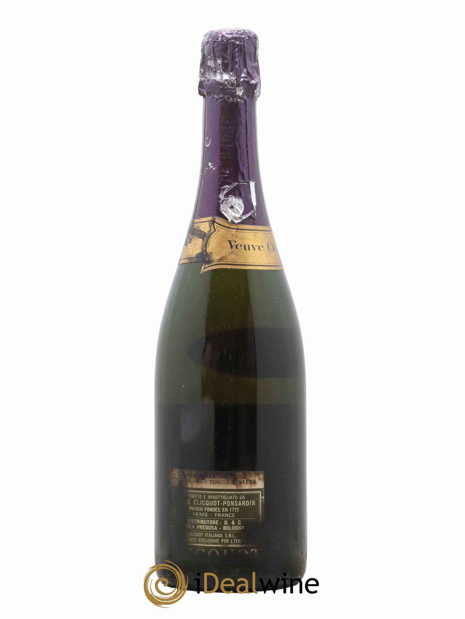 Carte d'Or Veuve Clicquot Ponsardin  1975 - Lot de 1 Bouteille